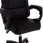 ΚΑΡΕΚΛΑ GAMING STRATUS HM1231.01 ΜΑΥΡΟ PVC--ΜΕ ΜΑΞIΛΑΡΑΚΙΑ ΜΕΣΗΣ/ΚΕΦΑΛΗΣ 60x59x117Υεκ