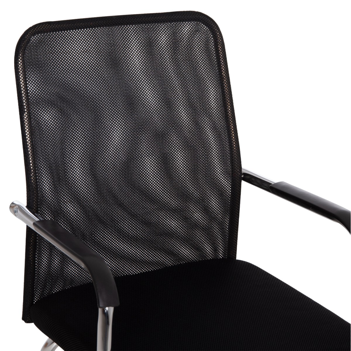 ΚΑΡΕΚΛΑ ΕΠΙΣΚΕΠΤΗ STED HM1232.01 ΜΑΥΡO MESH--ΠΟΔΙΑ/ΜΠΡΑΤΣΑ ΧΡΩΜΙΟΥ 55x59x89Υεκ