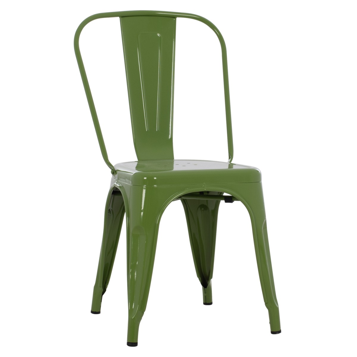 ΚΑΡΕΚΛΑ ΜΕΤΑΛΛΙΚΗ MELITA ΣΕ LIGHT OLIVE GREEN 43x50x82 εκ. HM8641.13