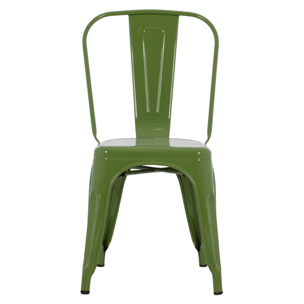 ΚΑΡΕΚΛΑ ΜΕΤΑΛΛΙΚΗ MELITA ΣΕ LIGHT OLIVE GREEN 43x50x82 εκ. HM8641.13