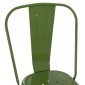 ΚΑΡΕΚΛΑ ΜΕΤΑΛΛΙΚΗ MELITA ΣΕ LIGHT OLIVE GREEN 43x50x82 εκ. HM8641.13