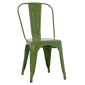 ΚΑΡΕΚΛΑ ΜΕΤΑΛΛΙΚΗ MELITA ΣΕ LIGHT OLIVE GREEN 43x50x82 εκ. HM8641.13