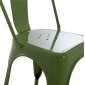 ΚΑΡΕΚΛΑ ΜΕΤΑΛΛΙΚΗ MELITA ΣΕ LIGHT OLIVE GREEN 43x50x82 εκ. HM8641.13
