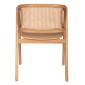 ΠΟΛΥΘΡΟΝΑ KENLEE HM9872 ΦΡΑΞΙΝΟΣ ΚΑΙ ΦΥΣΙΚΟ RATTAN RATTAN ΣΕ ΦΥΣΙΚΟ 57,5x55x81Yεκ.