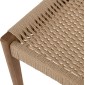 ΚΑΡΕΚΛΑ PONTUS HM9322.11 RUBBERWOOD ΜΕ ΚΑΘΙΣΜΑ ΣΧΟΙΝΙ- ΦΥΣΙΚΟ 47X52X80Υεκ.