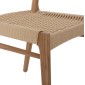 ΚΑΡΕΚΛΑ PONTUS HM9322.11 RUBBERWOOD ΜΕ ΚΑΘΙΣΜΑ ΣΧΟΙΝΙ- ΦΥΣΙΚΟ 47X52X80Υεκ.