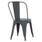 ΚΑΡΕΚΛΑ ΜΕΤΑΛΛΙΚΗ MELITA-PRO HM8641.50 ΓΚΡΙ 44x47x84.5Υεκ.