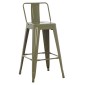ΣΚΑΜΠΟ ΜΠΑΡ ΜΕΣΑΙΟΥ ΥΨΟΥΣ ΜΕΤΑΛΛΙΚΟ MELITA-PRO HM8574.43 DARK OLIVE GREEN 43x43x88Υεκ.