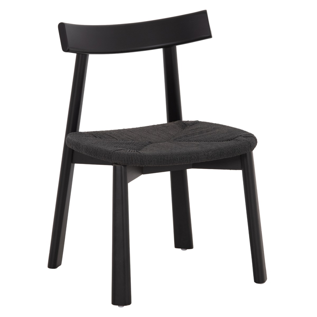 KΑΡΕΚΛΑ ΤΡΑΠΕΖΑΡΙΑΣ OSORIO HM18335.02 RUBBERWOOD & ΣΧΟΙΝΙ ΣΕ ΜΑΥΡΟ 51x55x74Υεκ