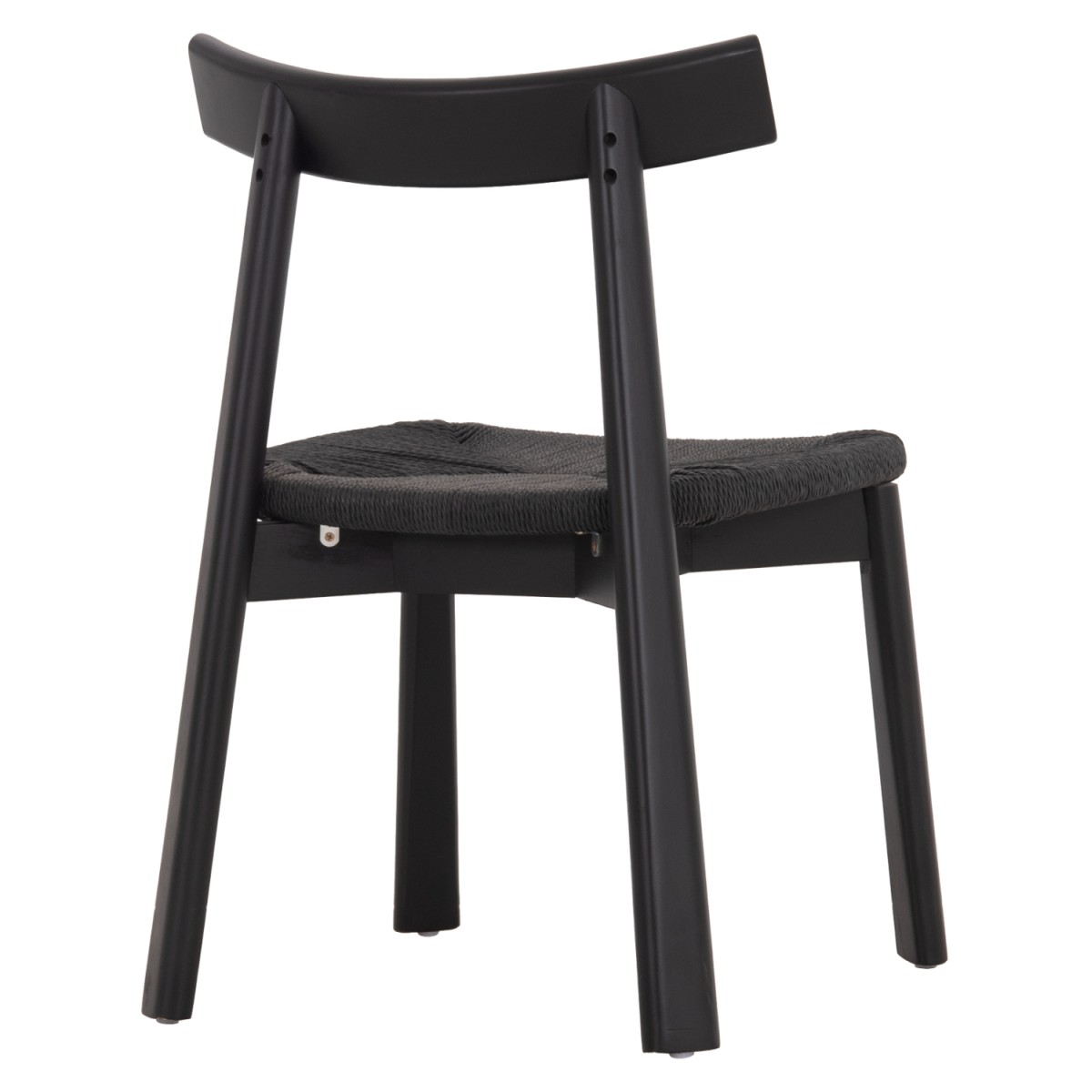 KΑΡΕΚΛΑ ΤΡΑΠΕΖΑΡΙΑΣ OSORIO HM18335.02 RUBBERWOOD & ΣΧΟΙΝΙ ΣΕ ΜΑΥΡΟ 51x55x74Υεκ