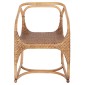 ΠΟΛΥΘΡΟΝΑ RELIK ΕΣΩΤ. ΧΩΡΩΝ HM9955.02 ΦΥΣΙΚΟ RATTAN-ΚΑΡΥΔΙ ΧΡΩΜΑ 60x57x79Υεκ.