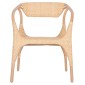 ΠΟΛΥΘΡΟΝΑ GABE ΕΣΩΤ.ΧΩΡΩΝ HM9956.01 ΦΥΣΙΚΟ RATTAN 62x60x79Υεκ.
