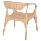 ΠΟΛΥΘΡΟΝΑ GABE ΕΣΩΤ.ΧΩΡΩΝ HM9956.01 ΦΥΣΙΚΟ RATTAN 62x60x79Υεκ.