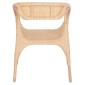 ΠΟΛΥΘΡΟΝΑ GABE ΕΣΩΤ.ΧΩΡΩΝ HM9956.01 ΦΥΣΙΚΟ RATTAN 62x60x79Υεκ.
