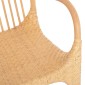 ΠΟΛΥΘΡΟΝΑ ΤΡΑΠΕΖΑΡΙΑΣ ΕΣΩΤ. ΧΩΡΩΝ GIBBON HM9957.01 ΦΥΣΙΚΟ RATTAN 62x55x82Υεκ.