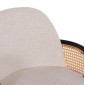 ΣΚΑΜΠΟ ΜΠΑΡ ΠΕΡΙΣΤΡΕΦΟΜΕΝΟ BECKER HM18251.02 PLYWOOD ΜΑΥΡΟ--ΕΚΡΟΥ ΥΦΑΣΜΑ 50x52x100Υ