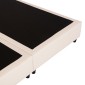 ΚΡEΒΑΤΙ ΔΙΠΛΟ LUTHER HM717 ΜΠΕΖ ΥΦΑΣΜΑ ΓΙΑ ΣΤΡΩΜΑ 160x200εκ.