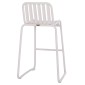 ΣΚΑΜΠΟ ΜΠΑΡ ΑΛΟΥΜΙΝΙΟΥ RACHEL HM6341.02 ΛΕΥΚΟ 47x56,5x98,5Υεκ.