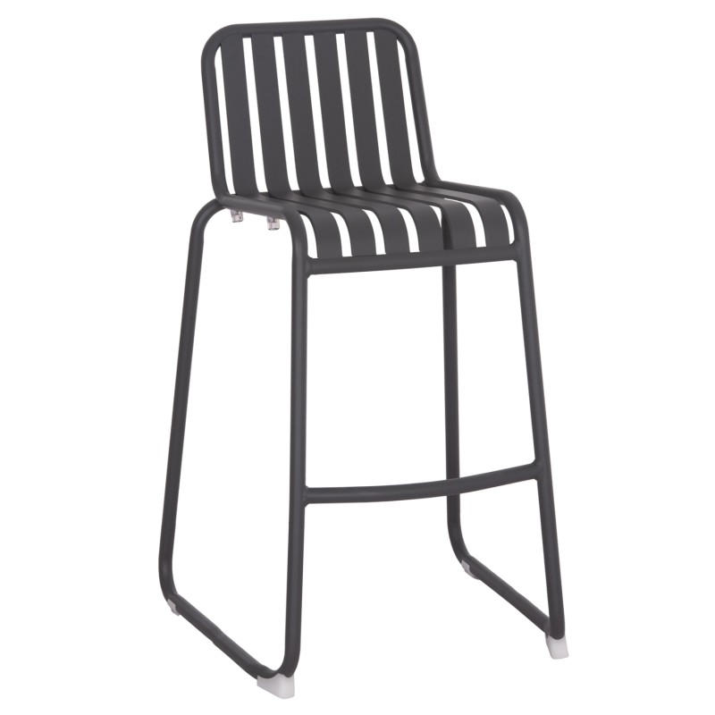 ΣΚΑΜΠΟ ΜΠΑΡ ΑΛΟΥΜΙΝΙΟΥ RACHEL HM6341.01 ΓΚΡΙ 47x56,5x98,5Υεκ.