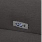 ΓΩΝΙΑΚΟΣ ΚΑΝΑΠΕΣ ΜΕ RECLINE ORACLE HM3290.01 ΓΚΡΙ ΥΦΑΣΜΑ 260x260x90(κάθισμα)x94Υεκ.