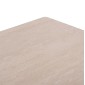 ΤΡΑΠΕΖΙ ΤΡΑΠΕΖΑΡΙΑΣ PUNDER HM6483.02 ΚΡΕΜ ΑΛΟΥΜΙΝΙΟ--SINTERED STONE TOP 220x100x76Υεκ