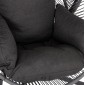 ΠΟΛΥΘΡΟΝΑ-ΦΩΛΙΑ RULER HM6506.01 ΓΚΡΙ ΜΕΤΑΛΛΟ-P.E.RATTAN-ΜΑΞΙΛΑΡΙΑ 90x85x154Υεκ