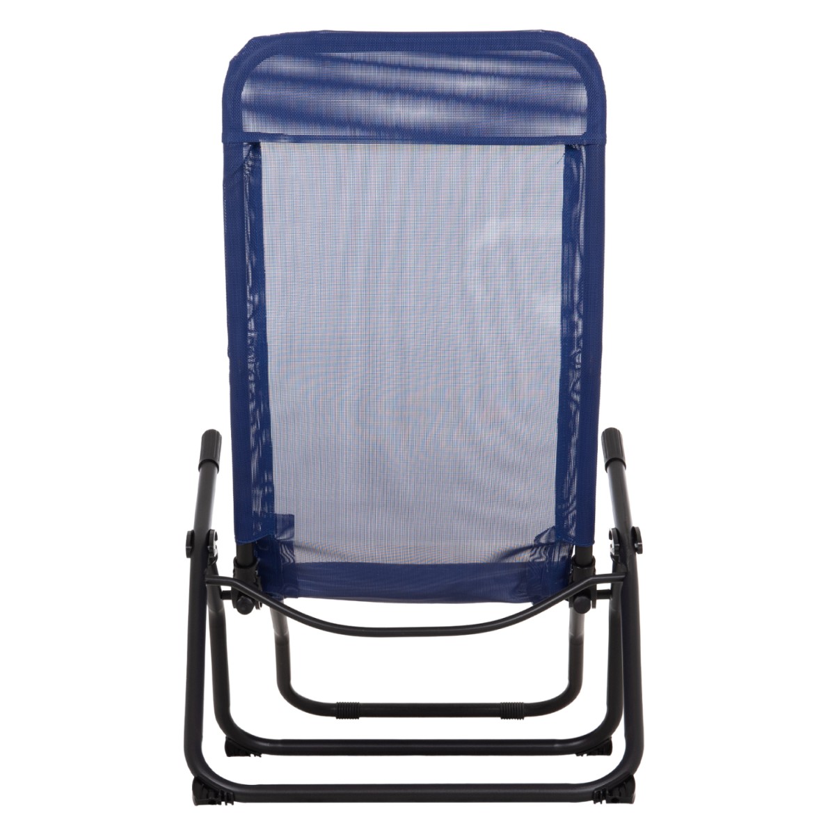 ΞΑΠΛΩΣΤΡΑ ΚΟΥΝΙΣΤΗ SWINGSAND HM6553.05 ΜΠΛΕ TEXTILENE--ΜΑΥΡΟ ΜΕΤΑΛΛΟ 143x60x94Υεκ