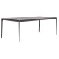 ΤΡΑΠΕΖΙ ΤΡΑΠΕΖΑΡΙΑΣ STAD HM6558.01 ΓΚΡΙ ΑΛΟΥΜΙΝΙΟ & SINTERED STONE TOP 220x100x74Υεκ