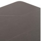 ΤΡΑΠΕΖΙ ΤΡΑΠΕΖΑΡΙΑΣ STAD HM6558.01 ΓΚΡΙ ΑΛΟΥΜΙΝΙΟ & SINTERED STONE TOP 220x100x74Υεκ