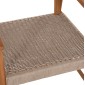 ΠΟΛΥΘΡΟΝΑ ΤΡΑΠΕΖΑΡΙΑΣ ROBIN HM18351 ΞΥΛΟ TEAK & ΣΧΟΙΝΙ VIRO ΦΥΣΙΚΟ 53,5x60x78Υεκ