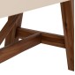 ΤΡΑΠΕΖΙ ΤΡΑΠΕΖΑΡΙΑΣ FIBER CEMENT & ΞΥΛΟ ΑΚΑΚΙΑΣ MAEVE HM6575.02 ΜΠΕΖ 200x100x75Υεκ