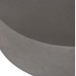 ΤΡΑΠΕΖΙ ΜΕΣΗΣ FIBER CEMENT ΣΤΡΟΓΓΥΛΟ KYOKO HM6579.01 ΓΚΡΙ Φ90x30Υεκ.