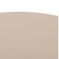 ΤΡΑΠΕΖΙ ΤΡΑΠΕΖΑΡΙΑΣ FIBER CEMENT ΣΤΡΟΓΓΥΛΟ NAYU HM6583.02 ΜΠΕΖ Φ120x73Υεκ