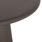 ΤΡΑΠΕΖΙ ΤΡΑΠΕΖΑΡΙΑΣ FIBER CEMENT ΣΤΡΟΓΓΥΛΟ NAYU HM6583.01 ΓΚΡΙ Φ120x73Υεκ