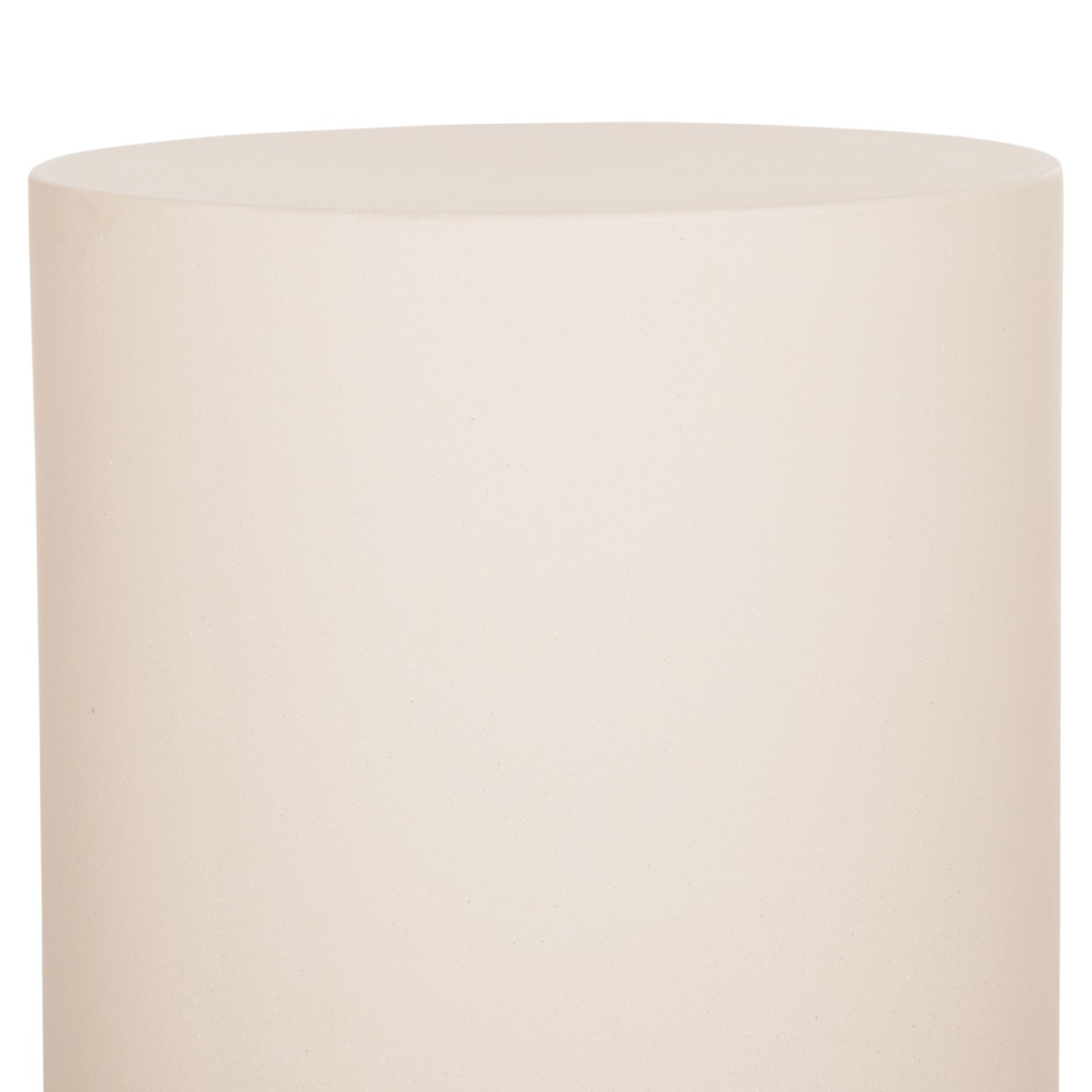 ΤΡΑΠΕΖΙ ΒΟΗΘΗΤΙΚΟ FIBER CEMENT ΣΤΡΟΓΓΥΛΟ KYOKO HM6592.02 ΜΠΕΖ Φ40x43Υεκ.
