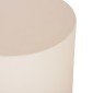 ΤΡΑΠΕΖΙ ΒΟΗΘΗΤΙΚΟ FIBER CEMENT ΣΤΡΟΓΓΥΛΟ KYOKO HM6592.02 ΜΠΕΖ Φ40x43Υεκ.