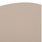ΤΡΑΠΕΖΙ ΣΑΛΟΝΙΟΥ FIBER CEMENT ΟΒΑΛ BRECCAN HM6594.02 ΜΠΕΖ 130x70x42Υεκ