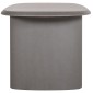 ΤΡΑΠΕΖΙ ΤΡΑΠΕΖΑΡΙΑΣ FIBER CEMENT ΟΒΑΛ GLEN HM6598.01 ΓΚΡΙ 260x95x75Υεκ