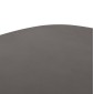 ΤΡΑΠΕΖΙ ΤΡΑΠΕΖΑΡΙΑΣ FIBER CEMENT ΟΒΑΛ GLEN HM6598.01 ΓΚΡΙ 260x95x75Υεκ
