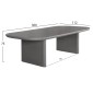 ΤΡΑΠΕΖΙ ΤΡΑΠΕΖΑΡΙΑΣ FIBER CEMENT AZAMI HM6601.01 ΓΚΡΙ 300x112x75Υεκ.