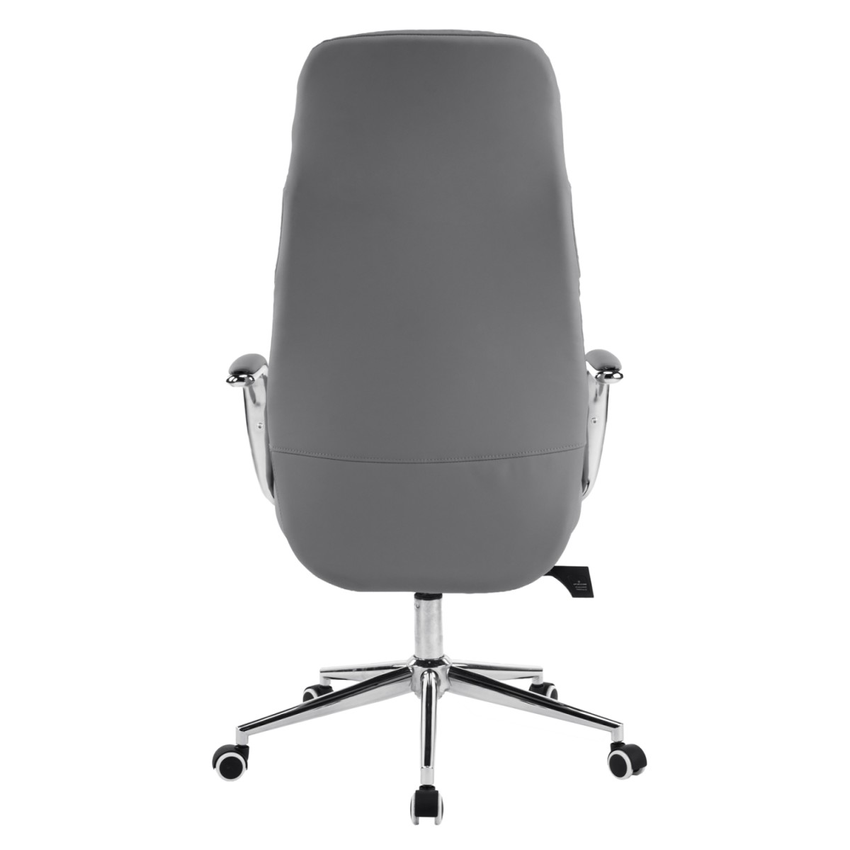 ΚΑΡΕΚΛΑ ΓΡΑΦΕΙΟΥ TEETER HM18355.10 ΓΚΡΙ PU ΔΕΡΜΑ--ΒΑΣΗ ΧΡΩΜΙΟΥ 67x66x121Υεκ