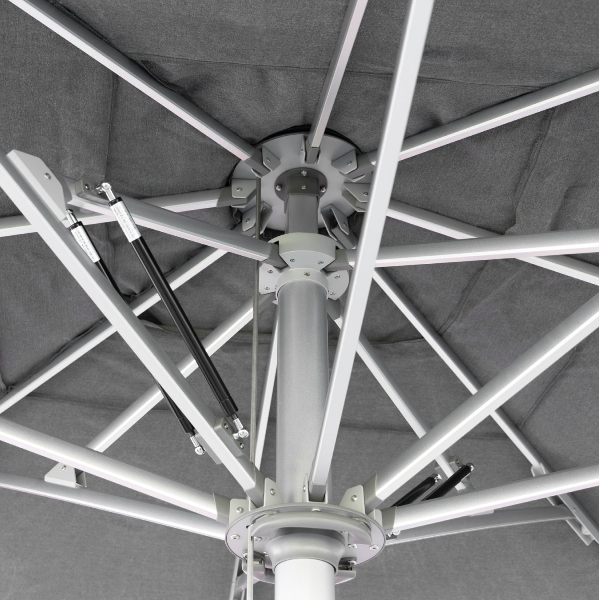 ΕΠΑΓΓΕΛΜΑΤΙΚΗ ΟΜΠΡΕΛΑ 4x4x3,55Yμ GLADELL HM6605.01 ΑΝΟΔ.ΑΛΟΥΜΙΝΙΟ-ΑΚΡΥΛΙΚΟ ΠΑΝΙ