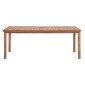 ΤΡΑΠΕΖΙ ΟΡΘΟΓΩΝΙΟ FINTO HM6616 ΞΥΛΟ TEAK--ΦΥΣΙΚΟ 200x100x75Υεκ.
