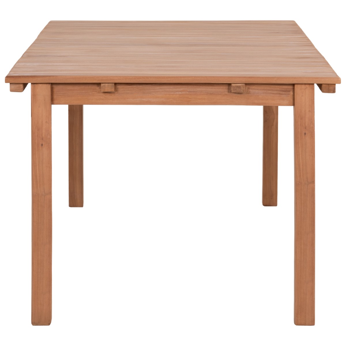 ΤΡΑΠΕΖΙ ΟΡΘΟΓΩΝΙΟ FINTO HM6616 ΞΥΛΟ TEAK--ΦΥΣΙΚΟ 200x100x75Υεκ.