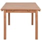 ΤΡΑΠΕΖΙ ΟΡΘΟΓΩΝΙΟ FINTO HM6616 ΞΥΛΟ TEAK--ΦΥΣΙΚΟ 200x100x75Υεκ.