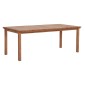 ΤΡΑΠΕΖΙ ΟΡΘΟΓΩΝΙΟ FINTO HM6616 ΞΥΛΟ TEAK--ΦΥΣΙΚΟ 200x100x75Υεκ.