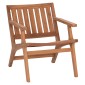 ΠΟΛΥΘΡΟΝΑ LOUNGE ARANIA HM6617 ΞΥΛΟ TEAK ΣΕ ΦΥΣΙΚΟ 59x65x69Υεκ.