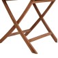ΤΡΑΠΕΖΙ ΠΟΛΥΓΩΝΟ ΠΤΥΣΣΟΜΕΝΟ KARLIN HM6618 ΞΥΛΟ TEAK ΣΕ ΦΥΣΙΚΟ ΧΡΩΜΑ 120x120x75Yεκ.