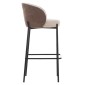 ΣΚΑΜΠΟ ΜΠΑΡ DETTON HM18430.02 ΜΠΕΖ/ΚΑΦΕ ΥΦΑΣΜΑ-ΜΕΤΑΛ.ΜΑΥΡΟΣ ΣΚΕΛΕΤΟΣ 55x50x97Υεκ