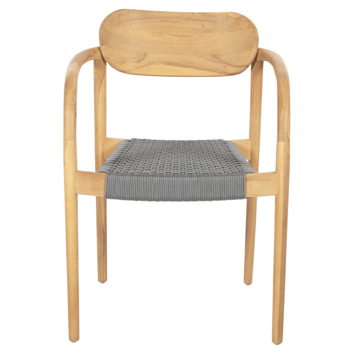 ΠΟΛΥΘΡΟΝΑ OSLO HM9636.08 ΞΥΛΟ TEAK ΦΥΣΙΚΟ & ΣΧΟΙΝΙ--B’ΔΙΑΛΟΓΗΣ 55x54x80Yεκ.